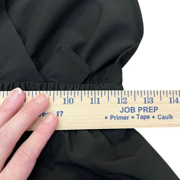 Albion Classic Overall Jumpsuit Size XS Tall Inseam Cropped Jogger Leg Black - Picture 6 of 10